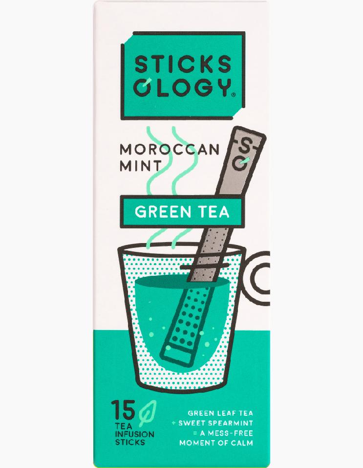 【限時優惠】Sticksology-摩洛哥薄荷綠茶(15支裝）
