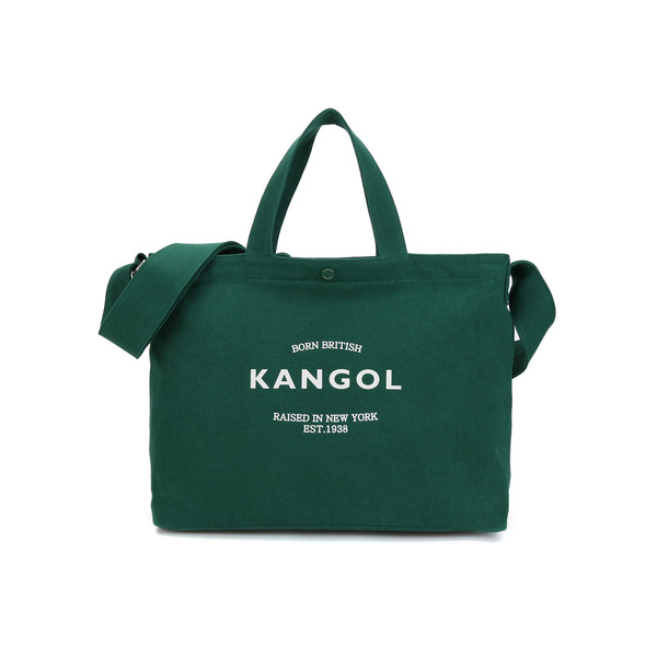 Kangol - Bio Canvas Logo Tote Bag 3905 GREEN