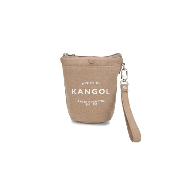 Kangol - Bio Canvas Logo Pouch 5049 BEIGE