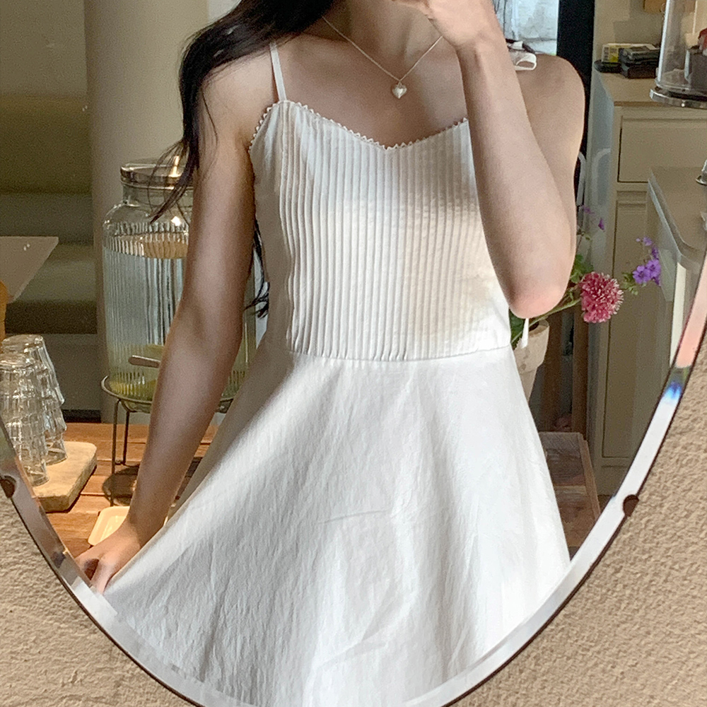 【現貨】cherrykoko-체리코코♡韓國女裝連身裙 White