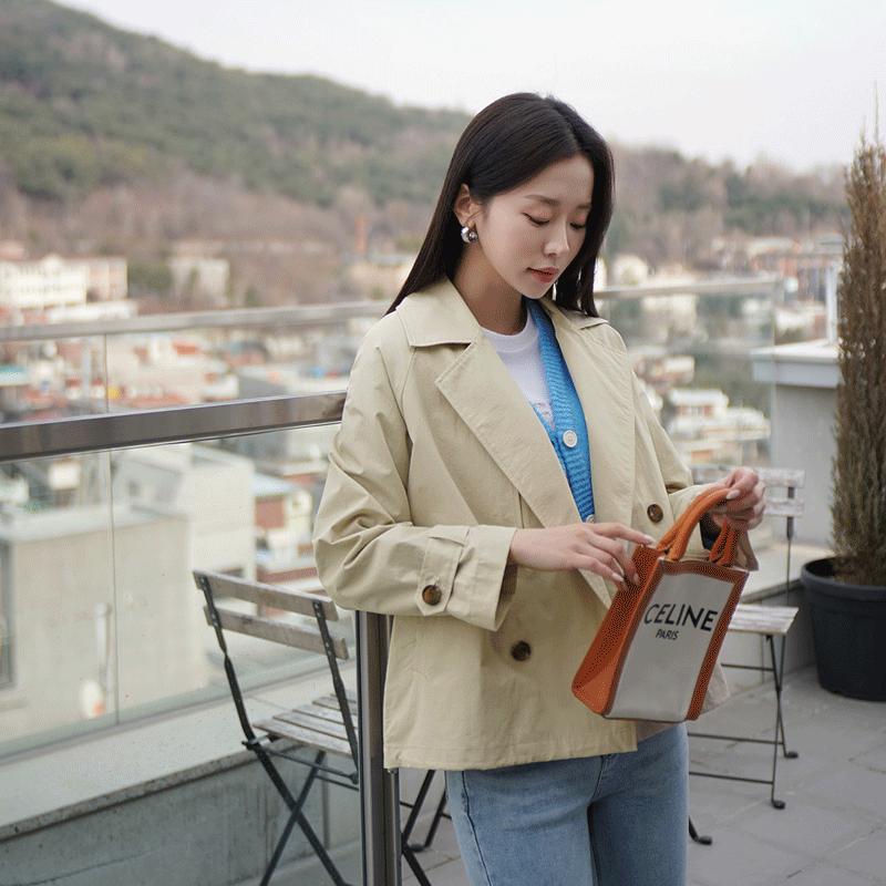 clicknfunny - [플헷스트링 트렌치코트 ]♡韓國女裝外套