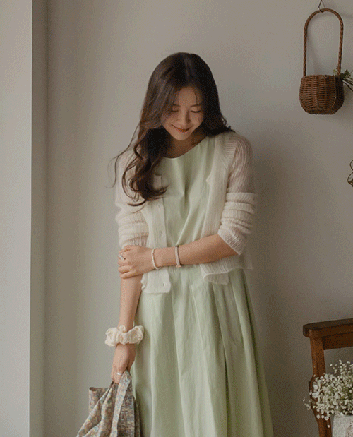 leelin - [제나 퓨어 여리무드 플리츠 원피스 [size:F(55~66)]]♡韓國女裝連身裙
