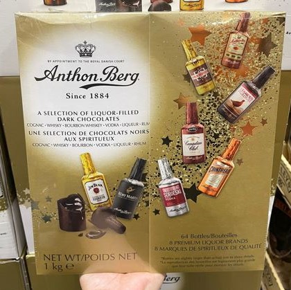 【加拿大空運直送】Anthon Berg Liquor Filled Chocolate 酒心朱古力